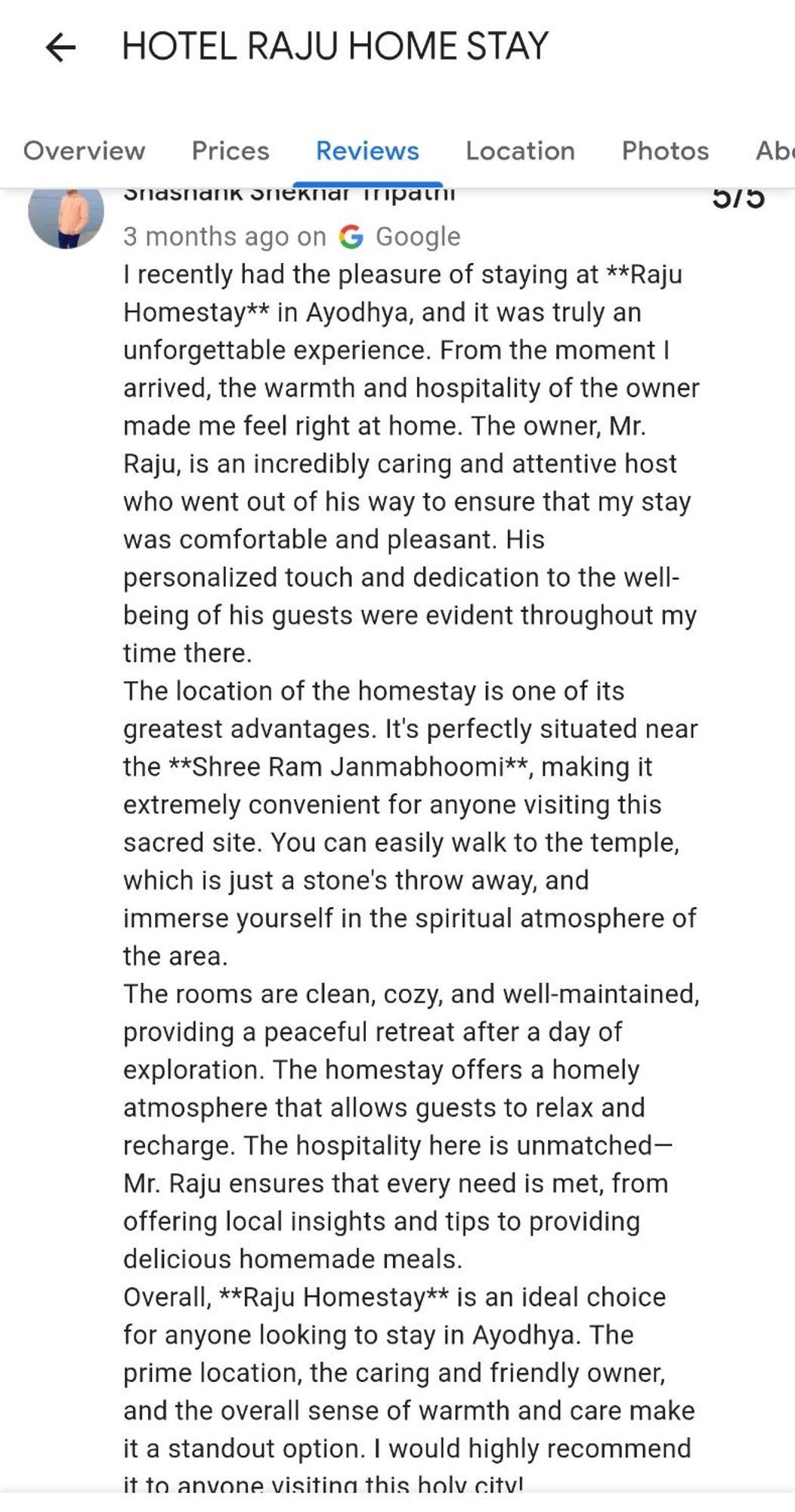 Hotel Raju Homestay Ayodhya 150 Meters From Shree Ram Janmbhoomi Temple 200 Meters From Ayodhya Dham Railway Station Dış mekan fotoğraf